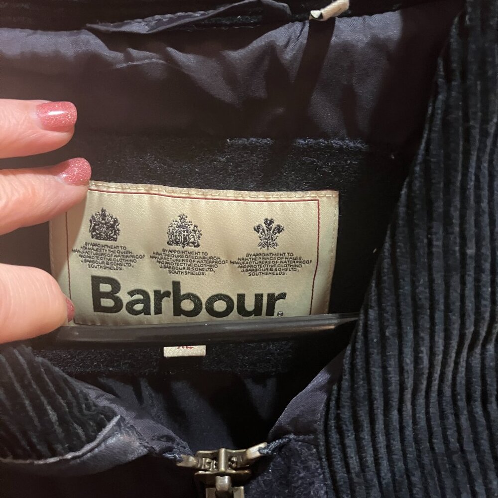 Barbour Devon Quilted Jacket Black XL - Picture 6 of 10